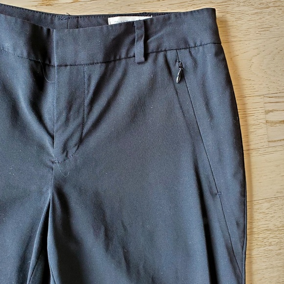 Club Monaco Italian Wool Black Dress Pants Slim Fit - Picture 2 of 5